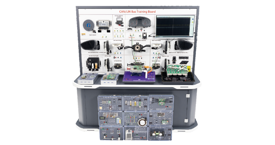 CAN - LIN Bus Training Platform System